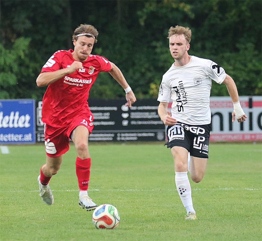 1:1-Remis, viel Pech und ein fragwürdiger Pfiff bei Parndorfs Auftakt