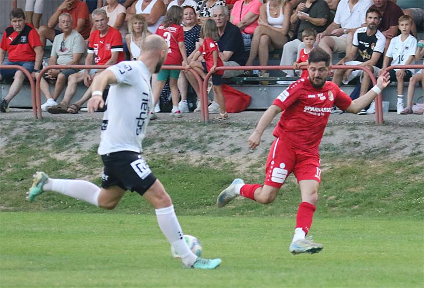 1:1-Remis, viel Pech und ein fragwürdiger Pfiff bei Parndorfs Auftakt