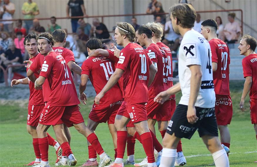 1:1-Remis, viel Pech und ein fragwürdiger Pfiff bei Parndorfs Auftakt