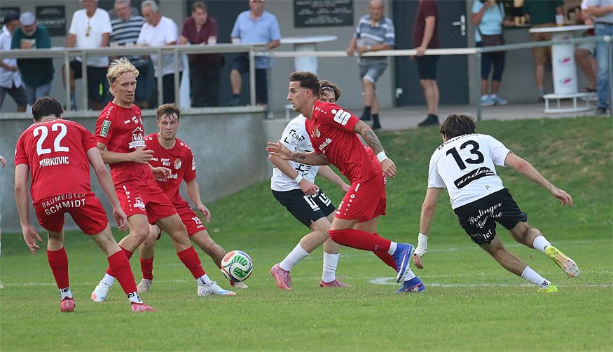 1:1-Remis, viel Pech und ein fragwürdiger Pfiff bei Parndorfs Auftakt