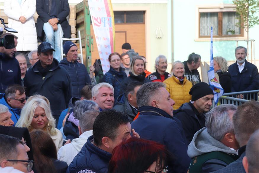 „Gute Jahre nur mit uns“-Tour mit Herbert Kickl hielt in Neudörfl