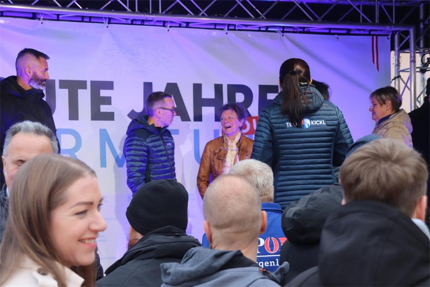„Gute Jahre nur mit uns“-Tour mit Herbert Kickl hielt in Neudörfl