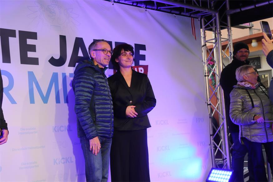 „Gute Jahre nur mit uns“-Tour mit Herbert Kickl hielt in Neudörfl