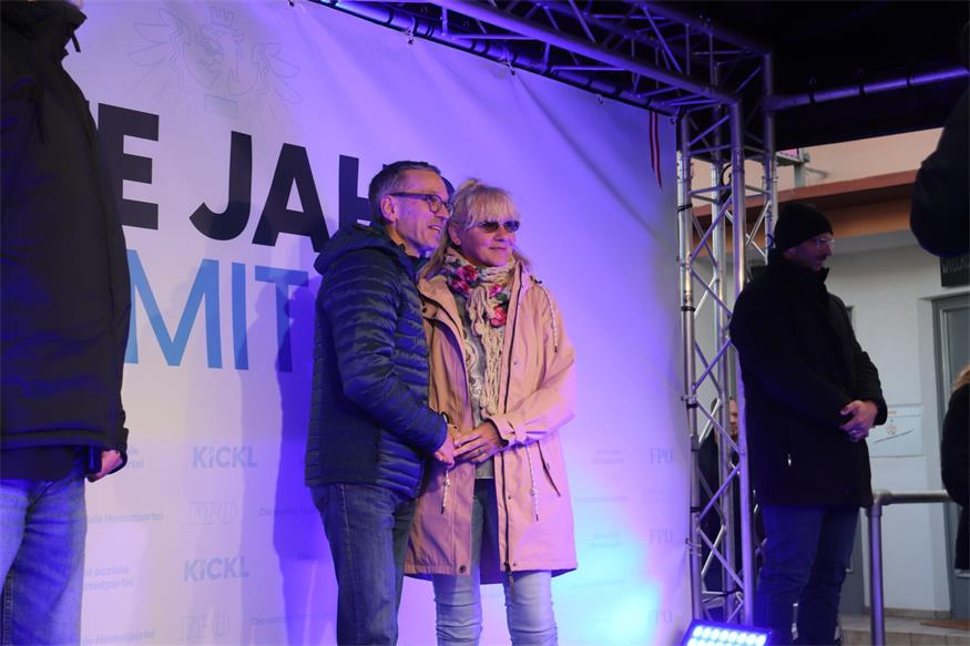 „Gute Jahre nur mit uns“-Tour mit Herbert Kickl hielt in Neudörfl