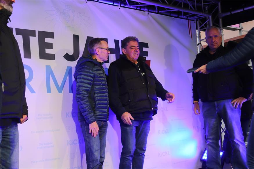 „Gute Jahre nur mit uns“-Tour mit Herbert Kickl hielt in Neudörfl