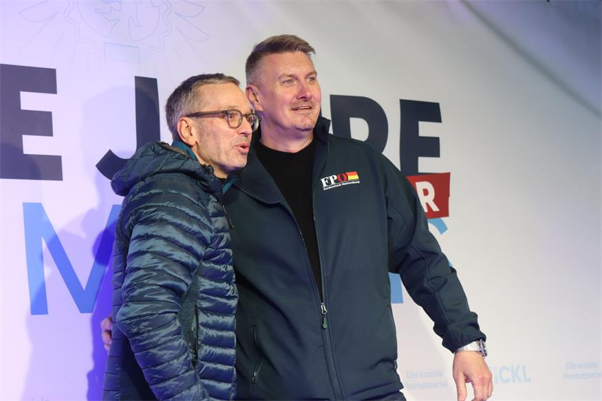„Gute Jahre nur mit uns“-Tour mit Herbert Kickl hielt in Neudörfl