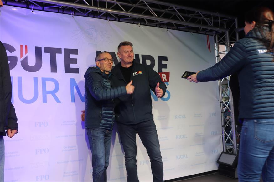 „Gute Jahre nur mit uns“-Tour mit Herbert Kickl hielt in Neudörfl