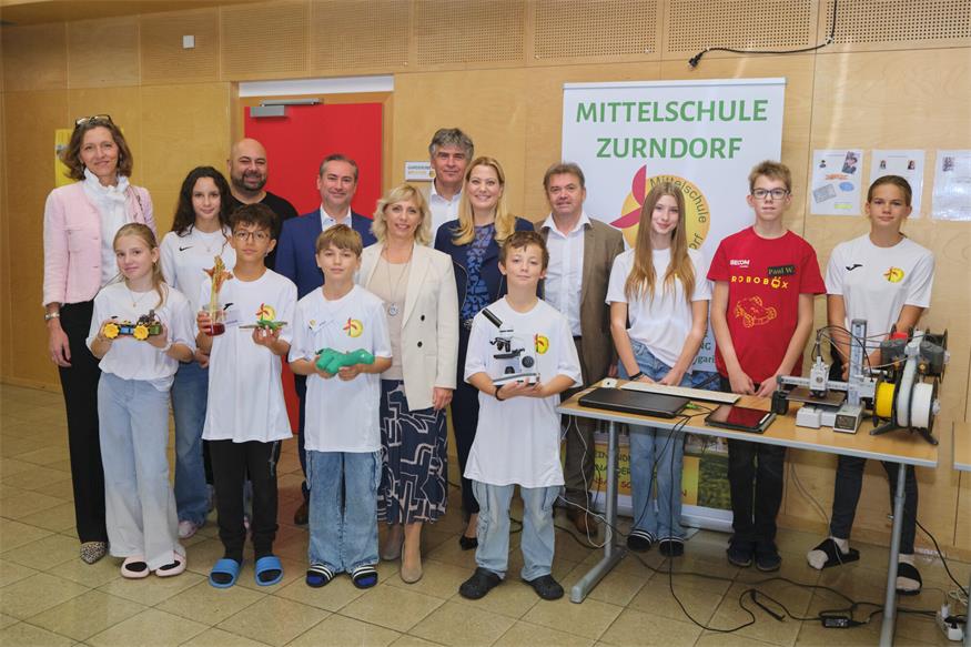 MINT-Vormittag an der Mittelschule Zurndorf