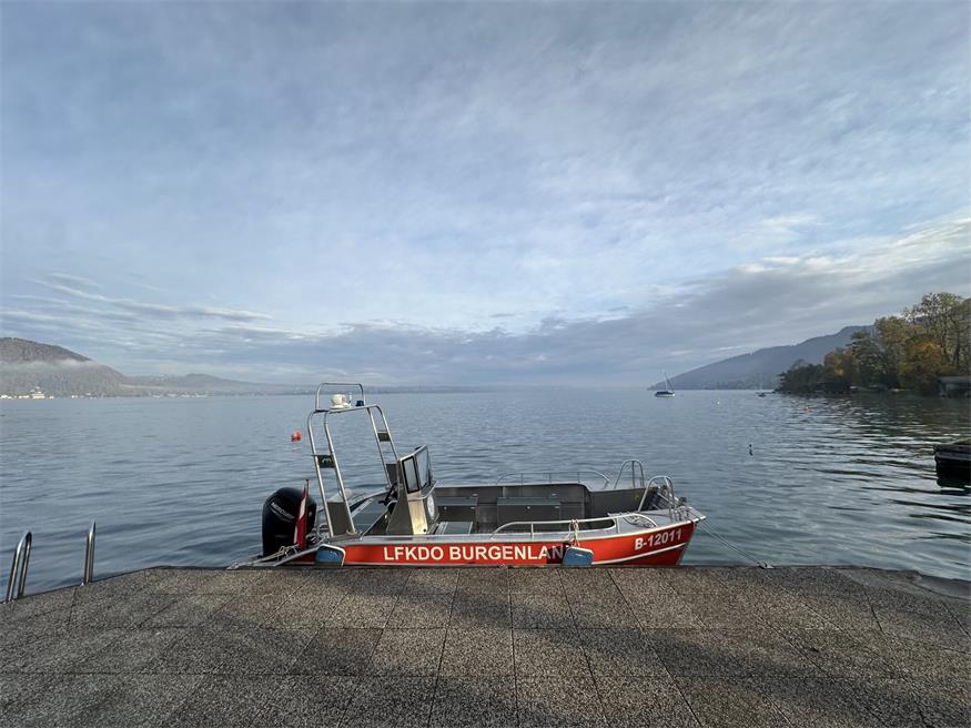 Feuerwehr: Taucher aus Bezirk übten im Attersee