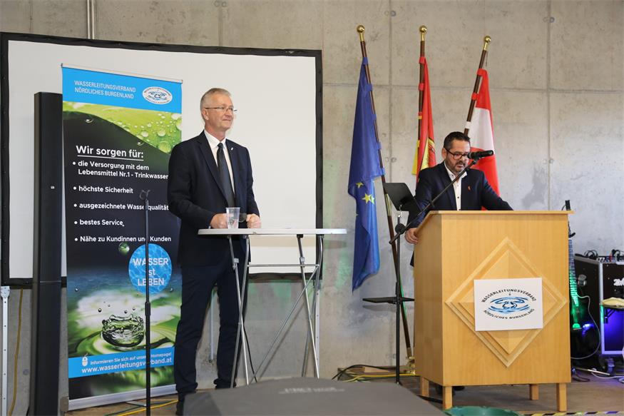 Außenstelle des Wasserleitungsverbandes Neusiedl feierlich eröffnet