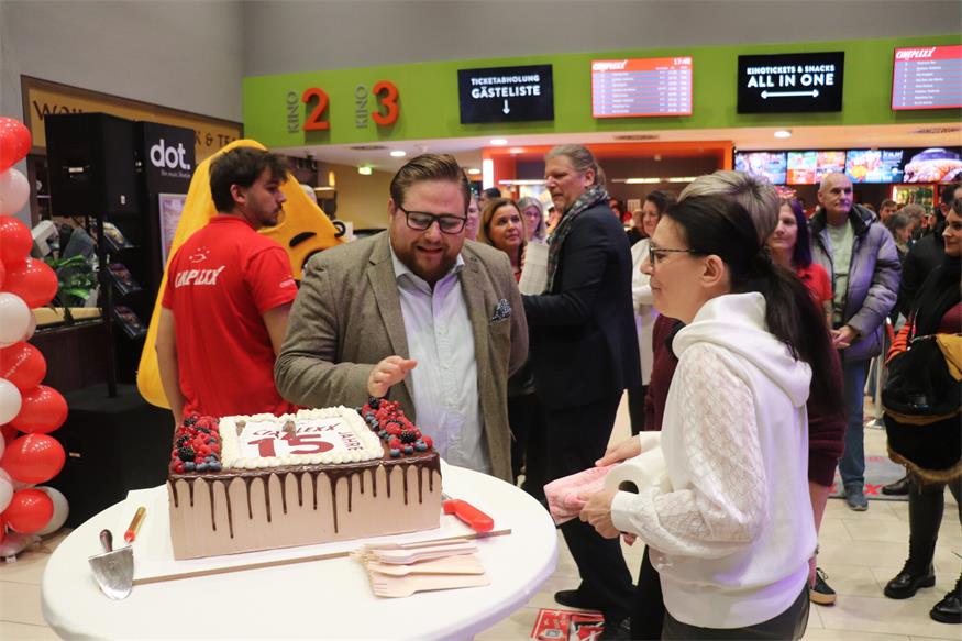 Cineplexx Mattersburg feierte sein 15-jähriges Jubiläum
