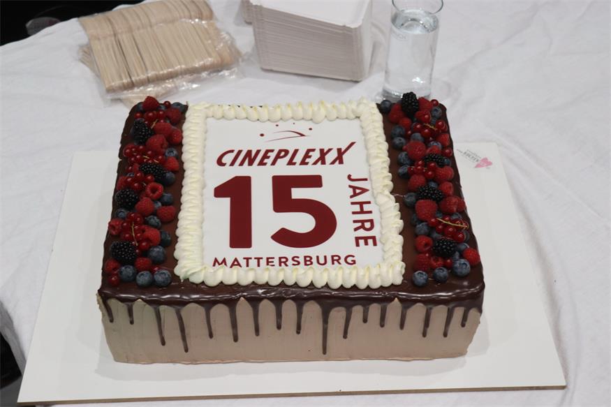 Cineplexx Mattersburg feierte sein 15-jähriges Jubiläum