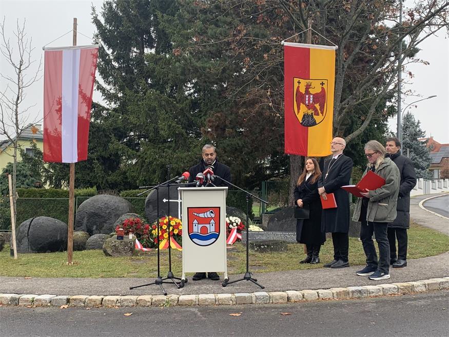 Lackenbach gedachte der Opfer des NS-Anhaltelagers
