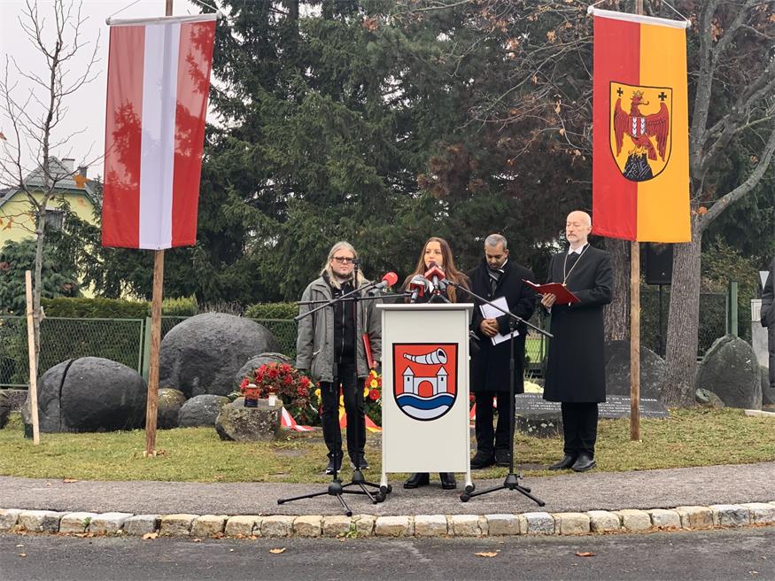 Lackenbach gedachte der Opfer des NS-Anhaltelagers
