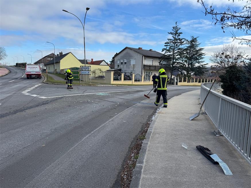 Mattersburg: Crash auf Kreuzung