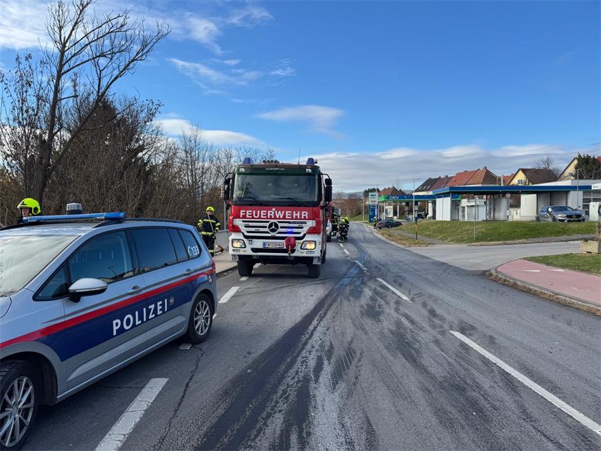Mattersburg: Crash auf Kreuzung