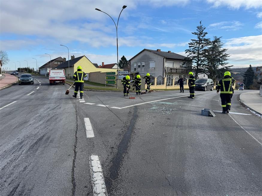 Mattersburg: Crash auf Kreuzung
