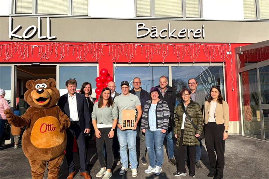 Bäckerei-Café Koll eröffnete am Kreisverkehr in Oberpullendorf