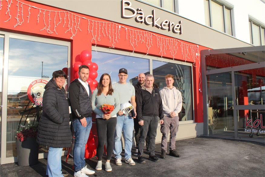 Bäckerei-Café Koll eröffnete am Kreisverkehr in Oberpullendorf