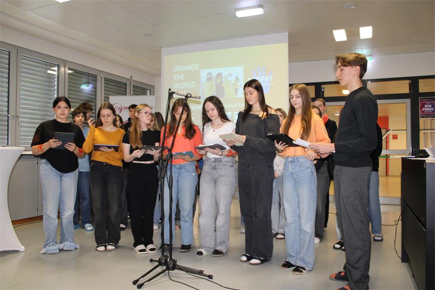 Gymnasium Oberpullendorf sieht Orange: „Nur ein Ja ist ein Ja“