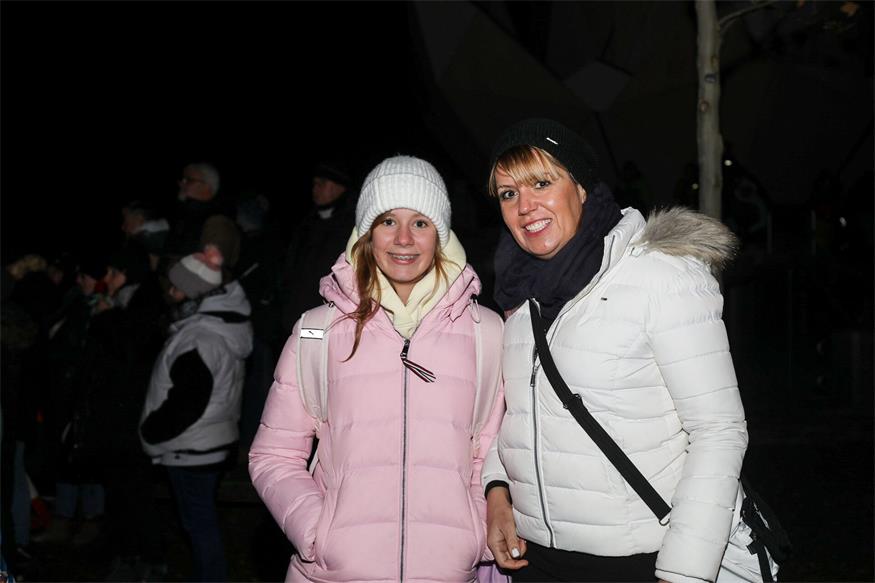 Podersdorf: Eislaufvergnügen und Perchtenlauf