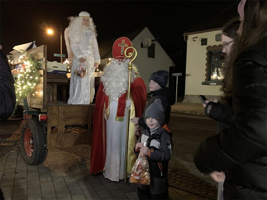 Nikolaus überraschte Ritzinger Kinder dank Verschönerungsverein