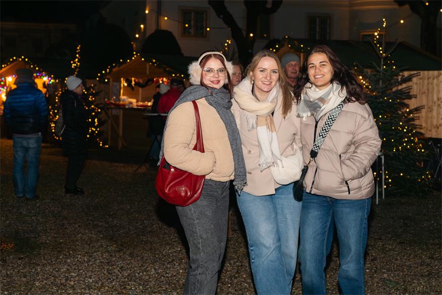 So schön glänzt der pannonische Weihnachtsmarkt in Halbturn