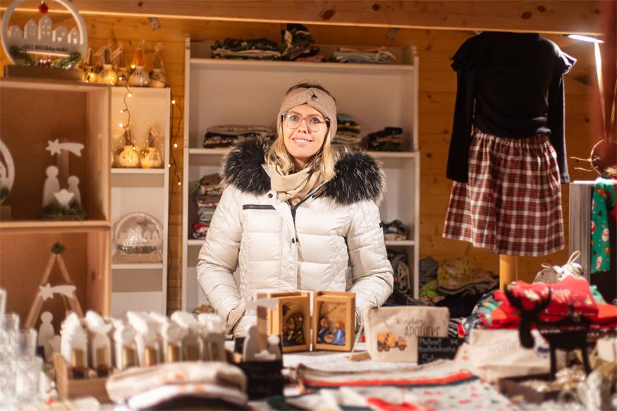 So schön glänzt der pannonische Weihnachtsmarkt in Halbturn