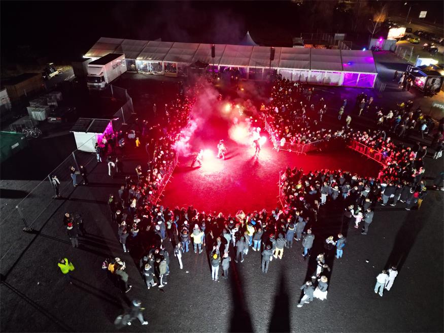 Perchtenlauf ließ Brauchtumspflege in Oberpullendorf aufleben