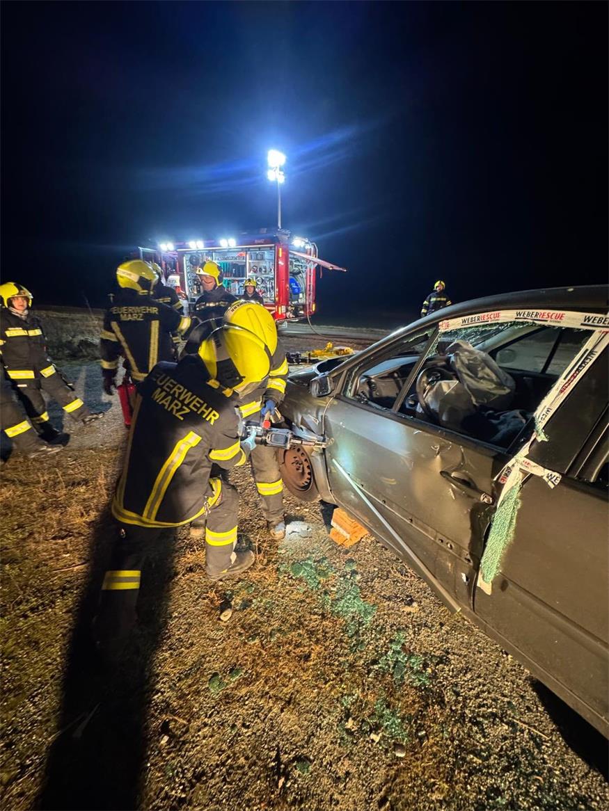 Feuerwehr Marz: Zwei Übungen an einem Tag