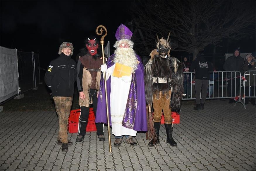 Flochlaund Teifln waren in Bubendorf zu Besuch