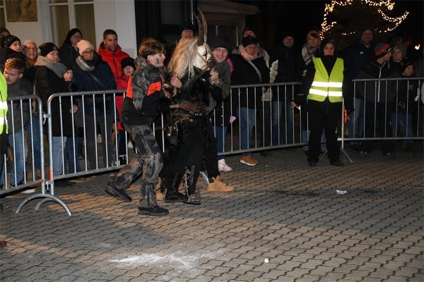 Flochlaund Teifln waren in Bubendorf zu Besuch