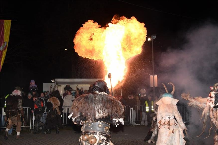 Flochlaund Teifln waren in Bubendorf zu Besuch