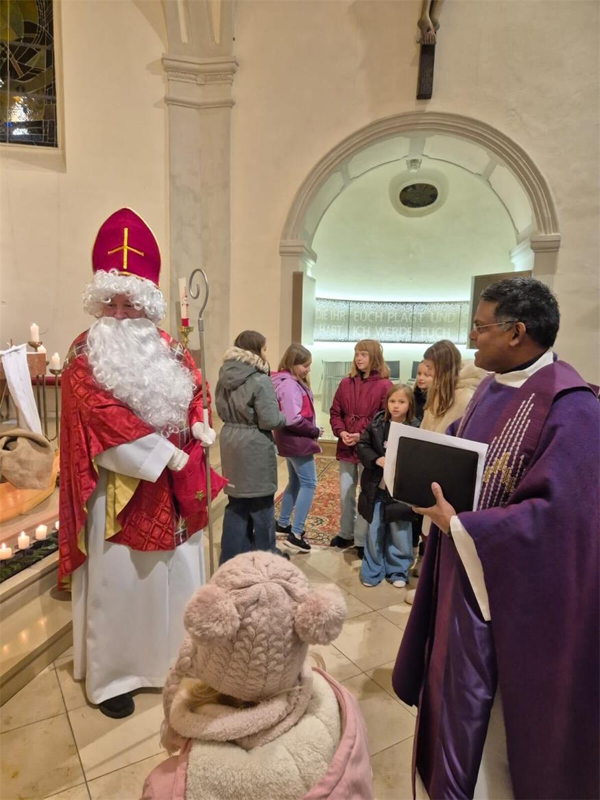 Fest des Heiligen Nikolaus wurde in der Pfarrkirche Neudörfl gefeiert