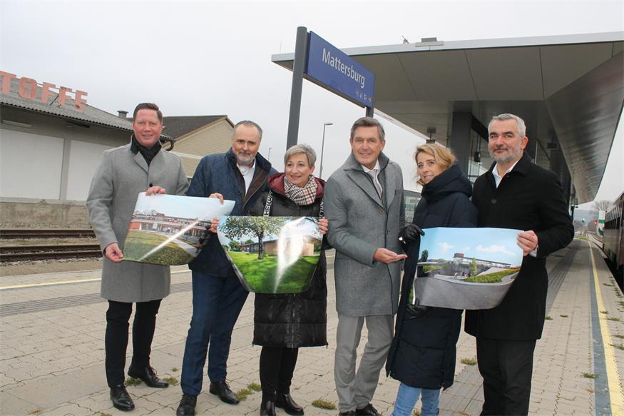 Mattersburger Bahn: Hoher Polit-Besuch vor der zweiten Bauphase