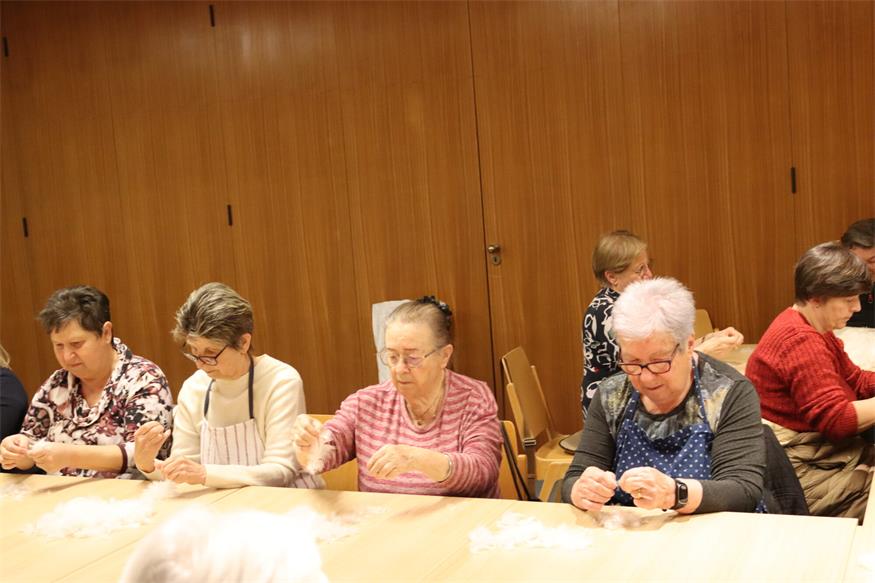 In Kobersdorf flogen die Federn