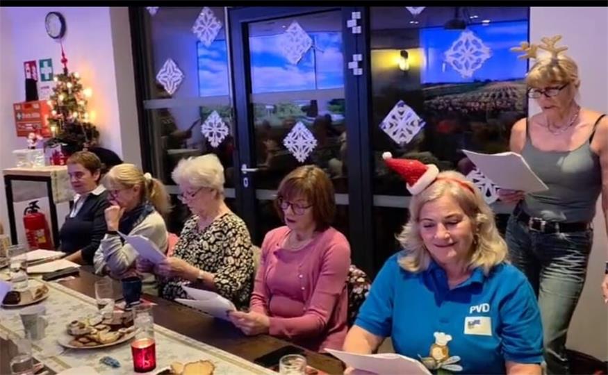 Erstes Adventsingen des PVÖ-Draßburg im Clublokal
