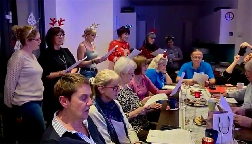 Erstes Adventsingen des PVÖ-Draßburg im Clublokal