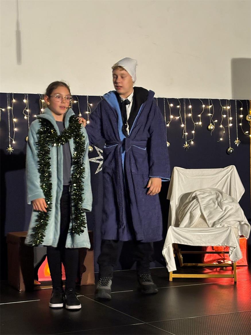 Vorweihnachtliche Feier der Mittelschule Horitschon