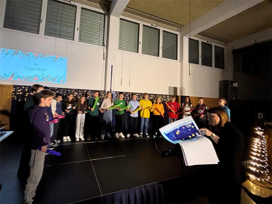 Vorweihnachtliche Feier der Mittelschule Horitschon