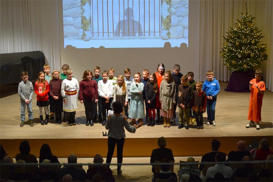 Deutschkreutzer Volksschüler begeisterten mit Singspiel