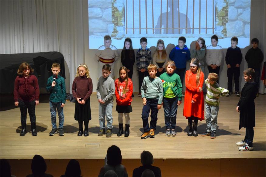 Deutschkreutzer Volksschüler begeisterten mit Singspiel
