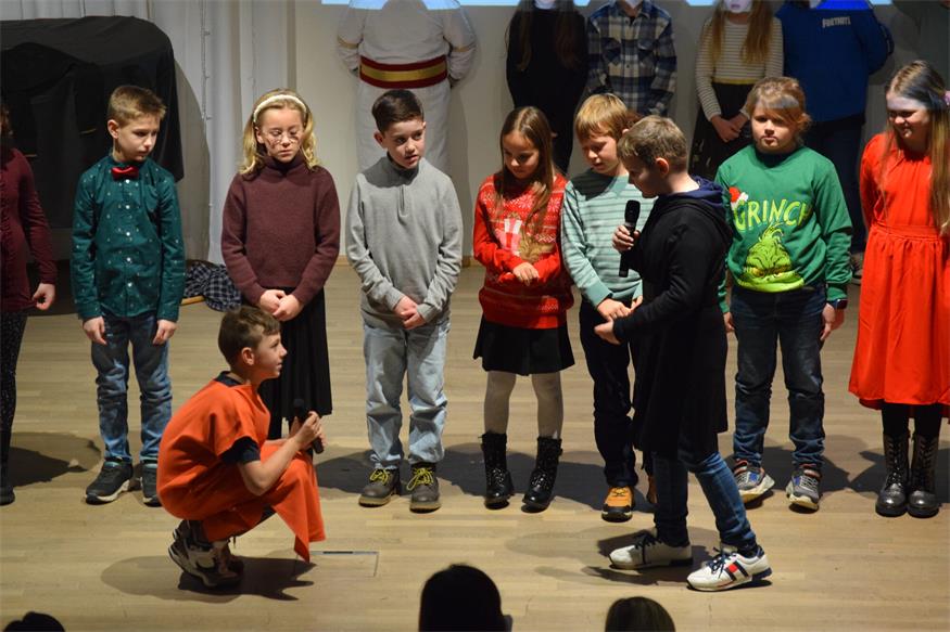 Deutschkreutzer Volksschüler begeisterten mit Singspiel