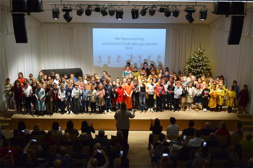Deutschkreutzer Volksschüler begeisterten mit Singspiel