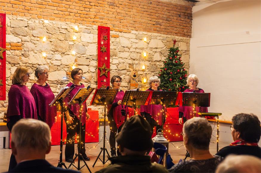Die TonTauben zwitscherten von „Winter Wonderland“ bis „Drummer Boy“