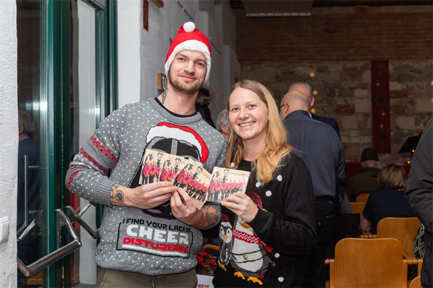 Die TonTauben zwitscherten von „Winter Wonderland“ bis „Drummer Boy“