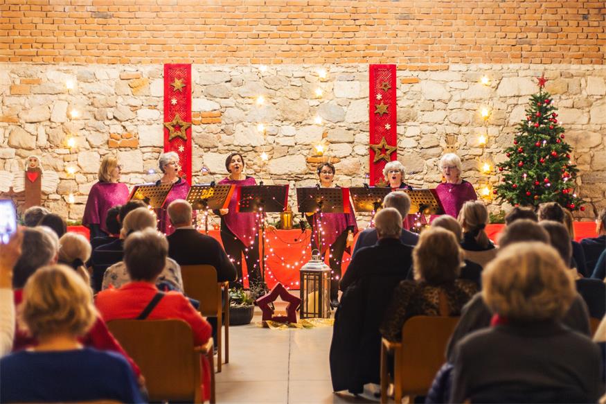 Die TonTauben zwitscherten von „Winter Wonderland“ bis „Drummer Boy“