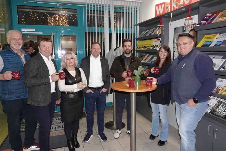 Die Wirtschaftskammer-Regionalstelle Oberpullendorf lud zum Punschen