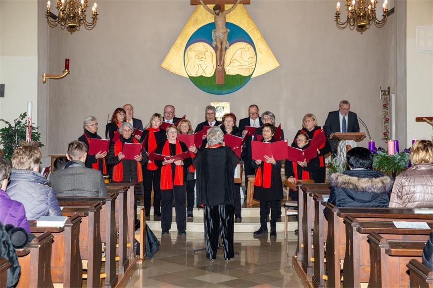 Kirchenchor stimmte auf die Adventszeit ein