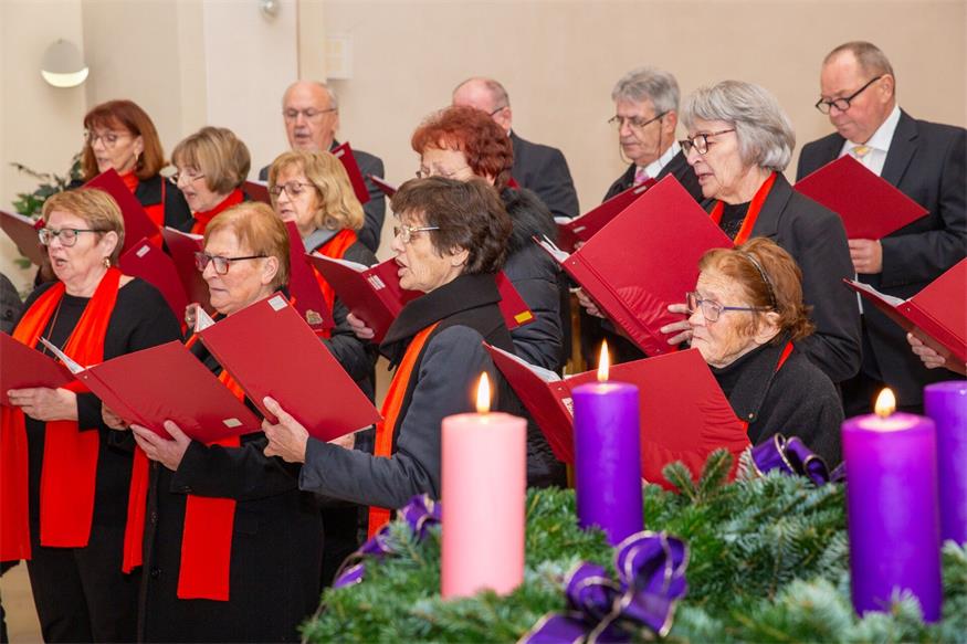 Kirchenchor stimmte auf die Adventszeit ein